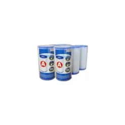 Filterpatroner för pool - INTEX - Paket med 6 - Typ A - 10,9 cm x 20,2 cm - Patronfilter