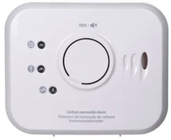 FireAngel NM-CO-10X-INT Kulilte-detektor inkl. 10 års batteri, Kan efter ønske omstilles til radio Batteridrevet Detekteret Kulmonoxid