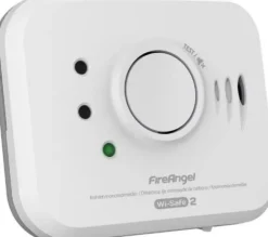 FireAngel NM-CO-10X-INT Kulilte-detektor inkl. 10 års batteri, Kan efter ønske omstilles til radio Batteridrevet Detekteret Kulmonoxid