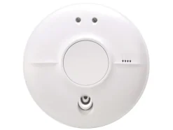 Fireangel røgalarm 230V. Sammenkobling op til 12 røgalarmer.9V batteri medfølger. Med test/pause knap