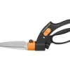 Fiskars Servo-System GS42 - Grässax - fiberglass-reinforced plastic - 32.2 cm - black with orange handle