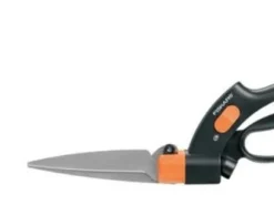 Fiskars Servo-System GS42 - Grässax - fiberglass-reinforced plastic - 32.2 cm - black with orange handle