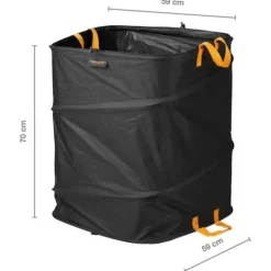 Fiskars Trädgårdsväska Pop Up Ergo 219l Svart