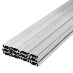 Fjädertråd, låskanal, 6,56 fot fjäderlås, U-kanalpaket för växthus, 40-pack PE-belagd tråd & aluminiumkanal.