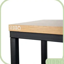 Flernivås stående blomställning för blommor och växter, industriellt rustikt 68