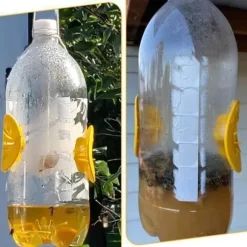 Fälla för asiatisk geting, mikrogeting, getingfälla för att fånga bin, insektsfälla i plast för fälla av skadedjur i huset.