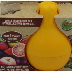 Fälla mot flugor, fruktflugor, vinägerflugor, levereras med 2x15 ml lockmedel, GreenProtect