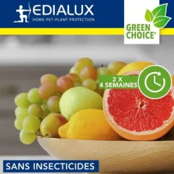 Fälla mot flugor, fruktflugor, vinägerflugor, levereras med 2x15 ml lockmedel, GreenProtect