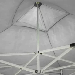 Fällbar pavilion - Bower - 3x6m - Behandlad stål - Vattentät - UV-beständig