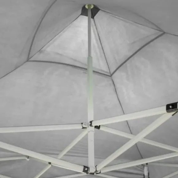 Fällbar pavilion - Bower - 3x6m - Behandlad stål - Vattentät - UV-beständig