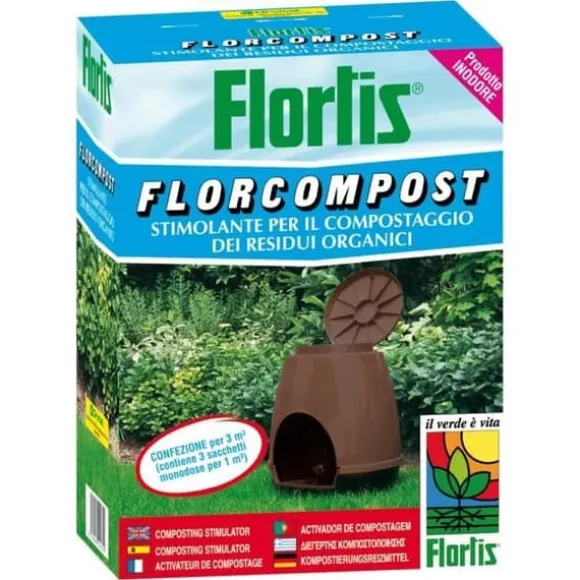 Flortis florkompost stimulerande kompostering av organiskt avfall 1500 g - 1130271