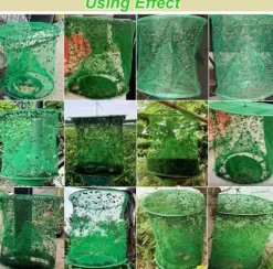 Flugfälla flugfångare 4-pack – återanvändbar, effektiv flugavvisare för utomhus och inomhus