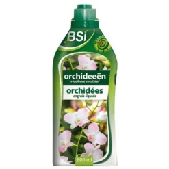 Flytande gödningsmedel för orkidéer - BSI - Stimulerar blomningen - Med spårämnen och kelater - 800 ml