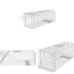 Fånga levande-fälla 80 cm galvaniserad - Levande Fälla - Levande Fällor - Home & Living