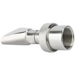 FNPT 6'' DN20 trädgårdsfontän i rostfritt stål, dammvattenmunstycke, fläktformad sprinkler