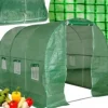 Folietunnel Trädgård Växthus 2x3 6m2 Grönt för Grönsaker Ram LEAN