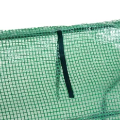 Folieväxthus/drivbänk 270x90x90 cm, grön – för tomater & plantor