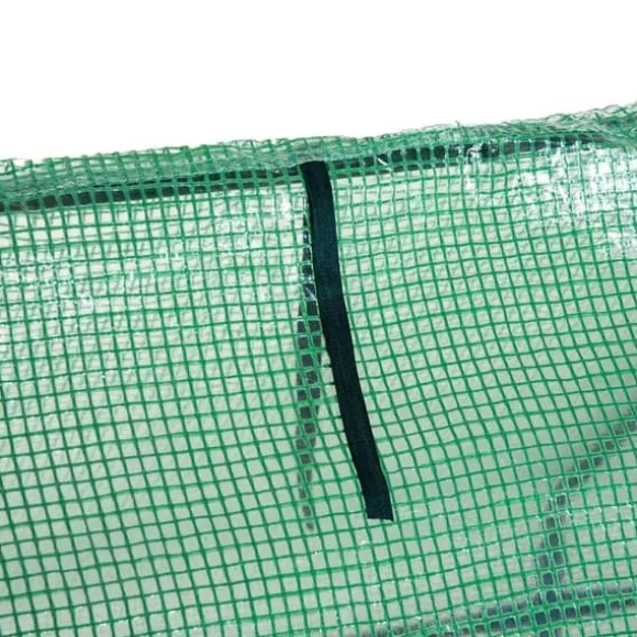 Folieväxthus/drivbänk 270x90x90 cm, grön – för tomater & plantor