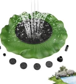 Fontän - Solcellsfontän / Vattenfontän Solcell - 28 cm