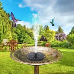 Fontän - Solcellsfontän / Vattenfontän Solcell - 18 cm