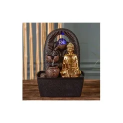 Fontän Buddha Bhava - L 15 x B 20 x H 25 cm - LED