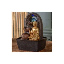 Fontän Buddha Bhava - L 15 x B 20 x H 25 cm - LED
