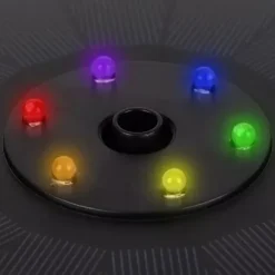 Fontän med Batteri & LED - Solcellsfontän / Vattenfontän - Solcell