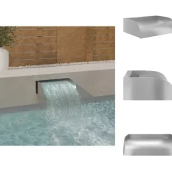 Fontäner - Living Vattenfall 45x34x14 cm rostfritt stål 304