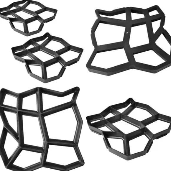 Form för gångväg 42 x 42 x 4 cm Set of 2 - Trottoarverktyg - Vägform - Home & Living