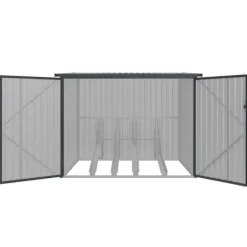 Fornorth Cykelförråd för fyra cyklar 203x198x157cm, mörkgrå