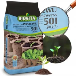 Färdig att plocka fröjord med kokosfiber 50L