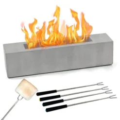 Fristående bioetanolkamin bordskamin rökfri biokamin