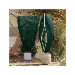 Frostskydd för växter - vidaXL - 5-pack - Grön - 1,55 x 1 m - Non-woven tyg - Återanvändbar