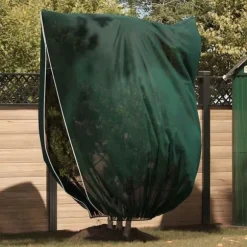 Frostskydd för växter - vidaXL - Set om 3 - Grön - 2,4x2 m - Non-woven tyg - Återanvändbar
