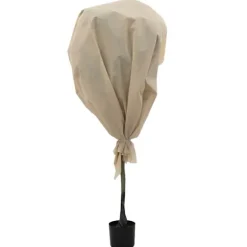 Frostskydd för växtfleece Beige 20 x 1,6 m Syntetiskt tyg