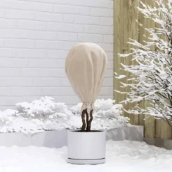 Frostskydd för växtfleece Beige 100 x 1,6 m Syntetiskt tyg