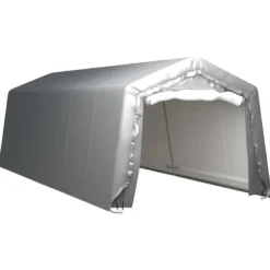 Förråd & Redskapsbodar - Living Förvaringstält 300x750 cm stål grå