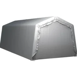 Förråd & Redskapsbodar - Living Förvaringstält 300x750 cm stål grå