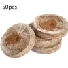 Fröstartare Jordpluggar Växtfiber Plantskola Block Torv Jordpellets