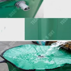 Förvaringsfat - Regnvatteninsamling - 750L - PVC - Starka svetsar - Lätt att transportera