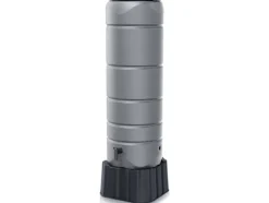 FÖRVARINGSTANK FÖR REGNVATTEN SET 110L VUELTA - SLÄT GRÅ