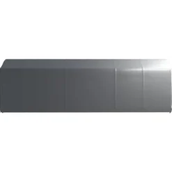 Förvaringstält 300x750 cm stål grå