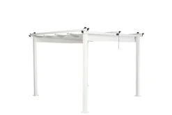 FURNLUX PERGOLA FÖR UTOMHUSBRUK LAZIO VIT 295CM