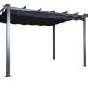 FURNLUX UTOMHUS PERGOLA LAZIO SVART 395CM