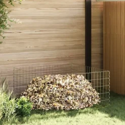 Fyrkantig Komposter 100 x 100 x 50 cm Järn