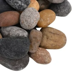 Galet - vidaXL - Polisstenar - 5-8 cm - Blanding av färger - 25 kg