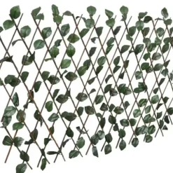 Galler av väv - vidaXL - 5st - Konstblad - 180x60cm - Väderbeständig pil