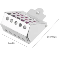 galvaniserad järn bidrottning fångstklämma drottningburklämma bifångstverktyg för biodlare biodlingsverktyg