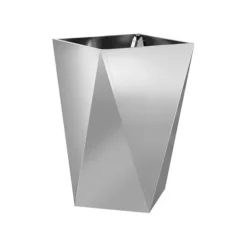 Galvaniserad stålplanterare - vidaXL - Silver - 50x50x75 cm - Monteras krävs - Robust - Utomhusbruk