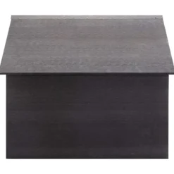 Garage för gräsklippare grå 80x80x70 cm WPC - Garage För Gräsklippare - Hus För Gräsklippare - Home & Living